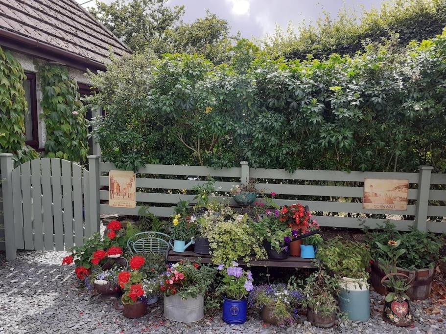 Oakey Orchard - Cosy Apartment In Tamar Valley, Cornwall Saint Dominick Bagian luar foto